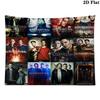 Supernatural Poster Wall Tapestry Aesthetic Wall Hanging Printed Fabric Blanket Decorative Tapestries for Bedroom Living Room Home Decor