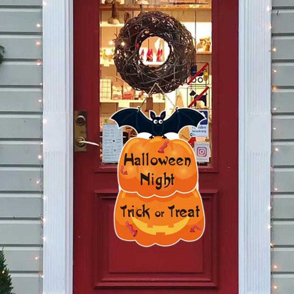 

Ghost Haunted House Pull Flags Pumpkin Ghost Garden Banner Funny Halloween Flags Porch