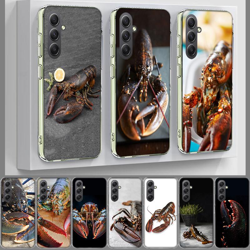 Live Lobster Phone Case for Samsung A17 A37 A57 A07 A16 A26 A36 A56 A06 A02S A12 A22 A32 A52S A04S A14 A24 A34 A54 A03 A13 A33 A