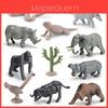 Set Model PVC Elefant Leu Cameleon cu Design Realist pentru Expoziție Educațională și Colecționari
