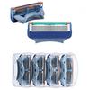 4 PCS Lâminas de 5 camadas Lâminas de barbear para homens Gilet Fusione Power Shaver Blades