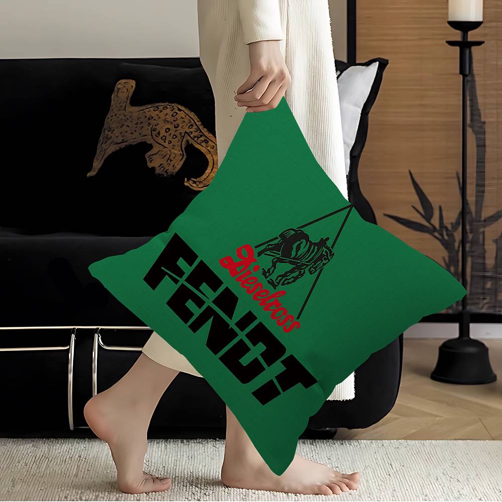 Farming Tractor Fendt Pillow Cover Sofa Cushion Cover Home Room Decoration Children Gift