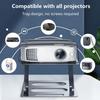 Oatsbasf Desktop Projector Holder Stand Multi-angle Height  Adjustable Metal Foldable Laptop Stand Universal Projector Brackets