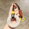 Fun Grip Ring Decompression Key Chain Pendant Couple Bag Car Creative Fitness Gift