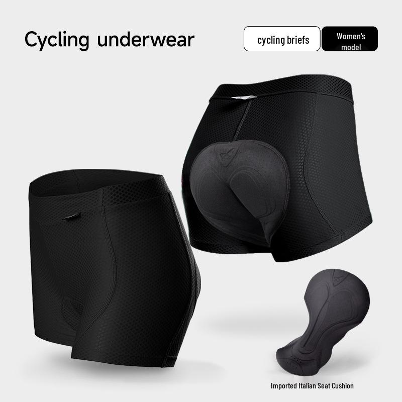 Breathable Silicone Bike Seat Cushion Shorts for Summer S