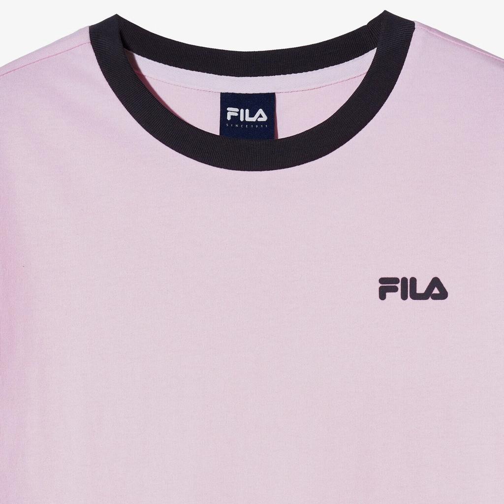 FILA Comfortable Fashionable Soft Short Sleeve Regular T-Shirt Women tops Pink FS2RSH2151FLPK