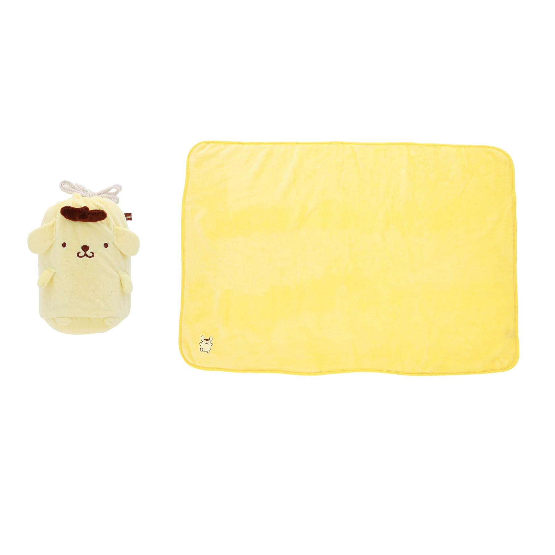 

Marushin Sanrio Pom Pom Purin Плед-маскот с кулиской 70 см В x 100 см Зимний продукт 3245012100 Сумка, Прибл.. W, Милый, Пушистый, Стильный, Теплый,