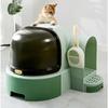 Super Large Drawer-Style Cat Litter Box Fully Enclosed Design with Flip-Top Lid Sand-Proof Toilet for Cats Spacious Litter Tray