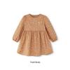 YEEHOO Baby Girls' Floral Print Long-Sleeve Dress