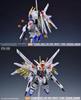 SDCS Mighty Strike Freedom Gundam Detail Up Modification Metal Parts with Decals High-Quality Water-Transfer