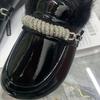 Pantofi Plați de Iarnă pentru Femei Mărimi Mari Casual Femei Mullers Designer Pluș Mocasini pentru Femei Antiderapanți Pantofi pentru Femei