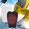 Stoßdämpfende Ski-Schienbeinschoner Selbstklebende Tibia-Schutzpolster Gel-Schienbeinschoner Snowboarding