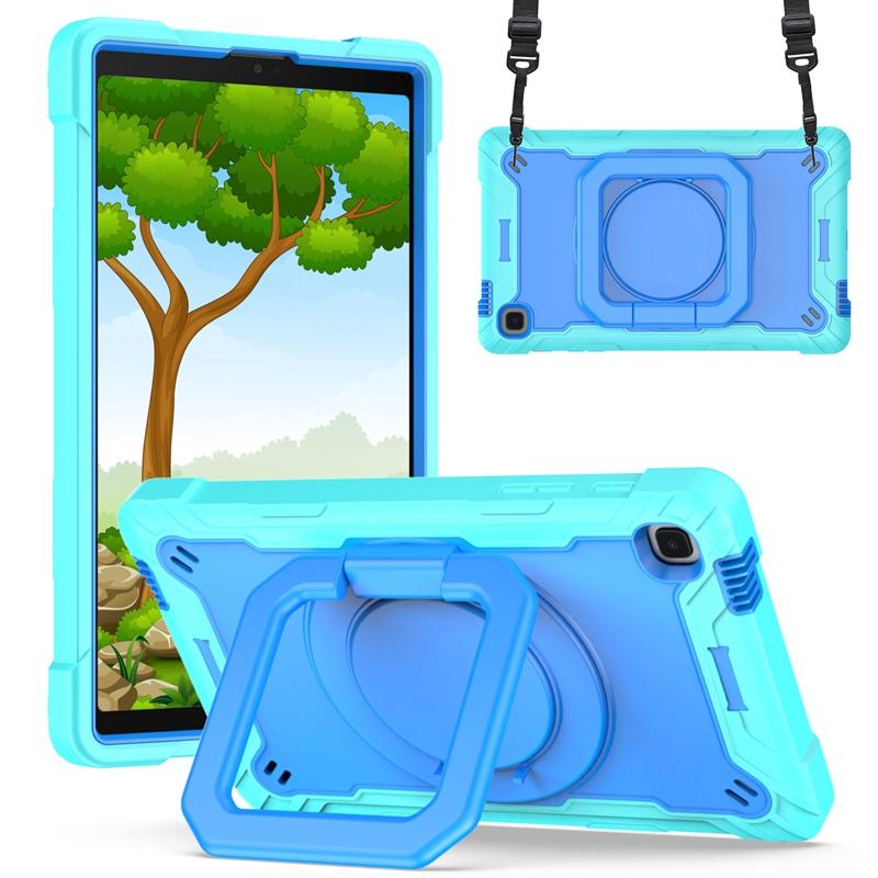 Tablet Cases Case For Samsung T220 T225 8.7 Inch Hand Ring Stand Kids Cover For Samsung Galaxy Tab A7 Lite 8.7 2021 Sm-t220 Sm-t225 Fundas