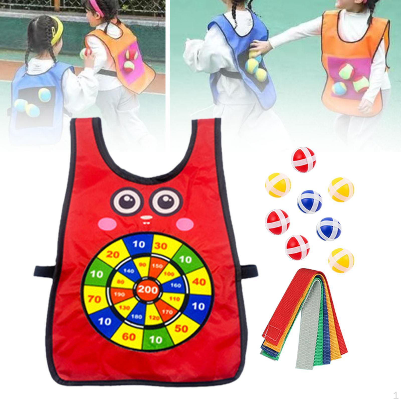 

Игра в вышибалы для детей, занятия в помещении и на открытом воздухе с липким мячом, детский спорт красный