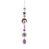 Colorful Crystal Suncatcher Hanging Sun Catcher for Windows Healing Crystal Decor for Home