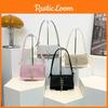 Urban Inspired Sleek Small Square Shoulder Bag With Trendy Tassels And Durable Design