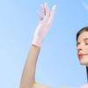 New Riding Gloves Female for Sun for Protection Thin Short Outdoor Ice Silk Anti-UV Anti-Skid Elastic Gloves