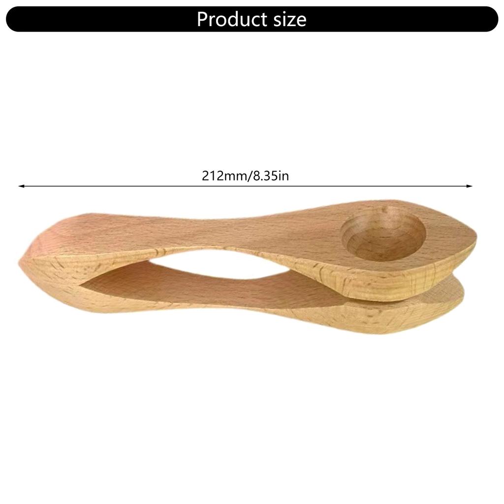 Musical Wood Spoon Percussion Instrument Toy for Play Sounds Percussion Musical Spoon with Handle Percussion Instrument