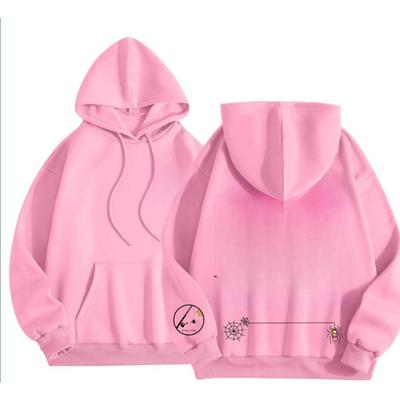 New Autumn Winter Spider Print Hooded Sweatshirt Comfortable Fashionable Warm Hoodies-Soft Medium Stretch Polyester Fabric Winter Relaxed Fit Clothing