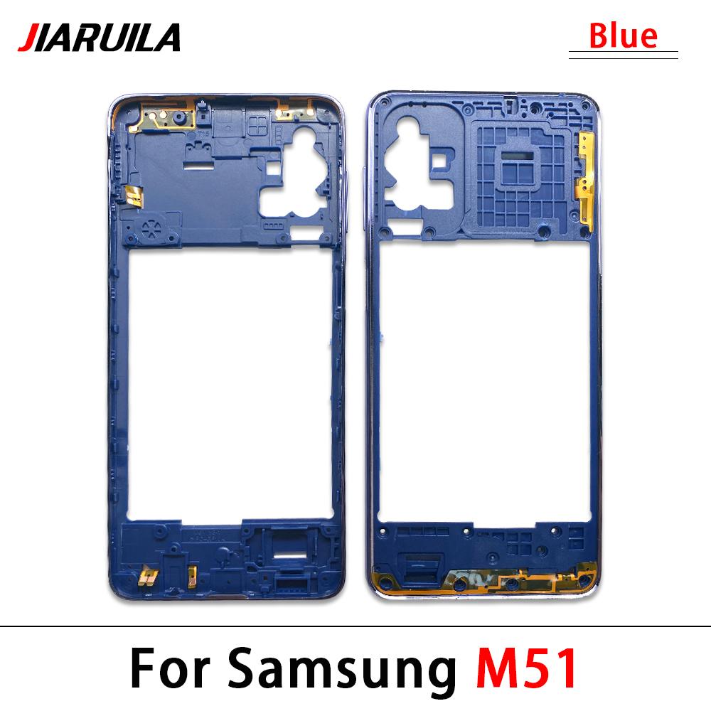 NEW Middle Frame Holder Housing Replacement Repair Parts For Samsung M23 M52 M53 5G M236B M536 M51 M62 F62