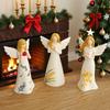 3Pcs Angel Figurines For Women - Resin Guardian Angel Statue, Gift For Thanksgiving, Wedding, Christmas Home Decor Ornament