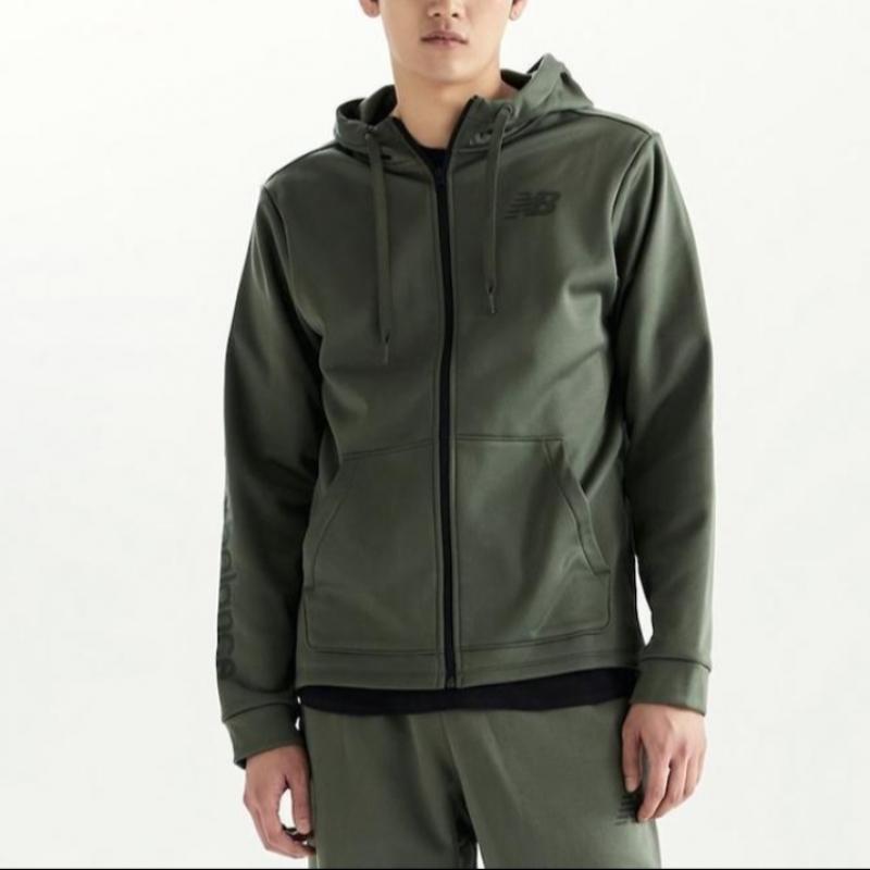 New Balance Tenacity Full Zip Up Fleece Jacket Nbmdd4s011 40
