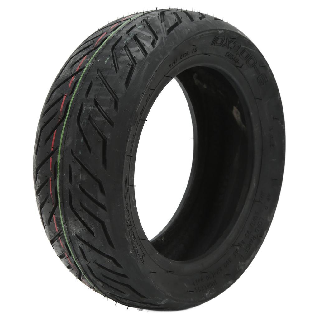 Electric Scooter Tire for 10x3.00 6 Scooters Outer Tires Elasticity Pressure Resistance Wear Resistant Rubber Tubeless