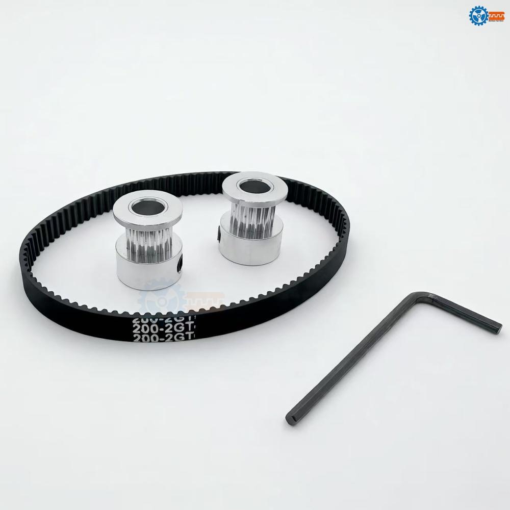2GT GT2 Zamanlama Kasnağı 20/22/24/25/30 Diş K Tipi Delik 3-12mm Genişlik 6/9/10/15mm Senkron Zamanlama Kasnağı