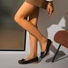 Fashion Autumn New Women Flats Sandals Low Heels Fashionable Comfortable Mom Sandals Women Elegant Breathable Ballet Loafers Shoes Women