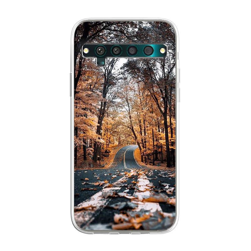 

Мягкий силиконовый чехол из ТПУ для TCL 10 Pro 6,47 дюйма, задний чехол для TCL 10L 6,53 дюйма, чехол для телефона, милый мультяшный бампер для телефона, чехол TCL 10 Pro