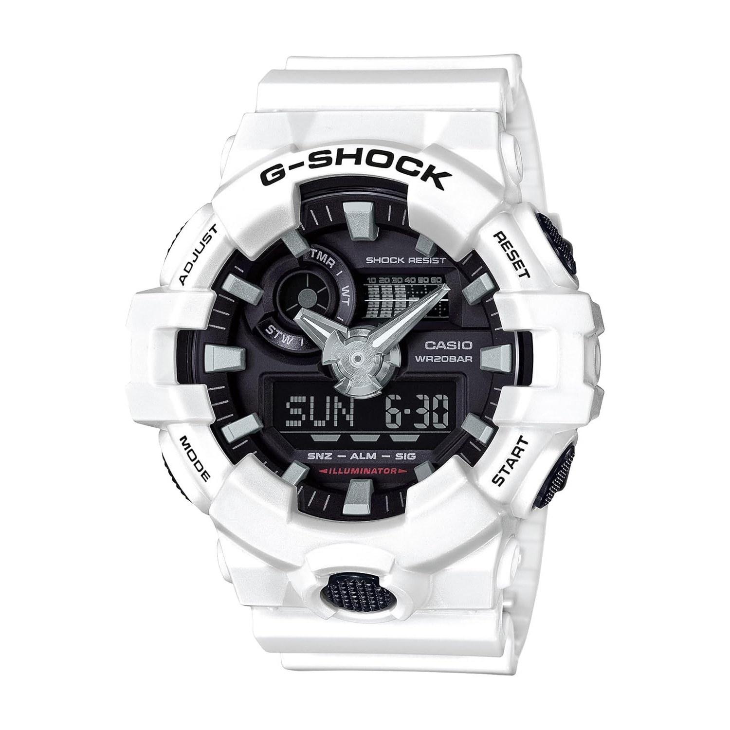 Casio G-Shock Wristwatch GA-700-7AJF Mens White