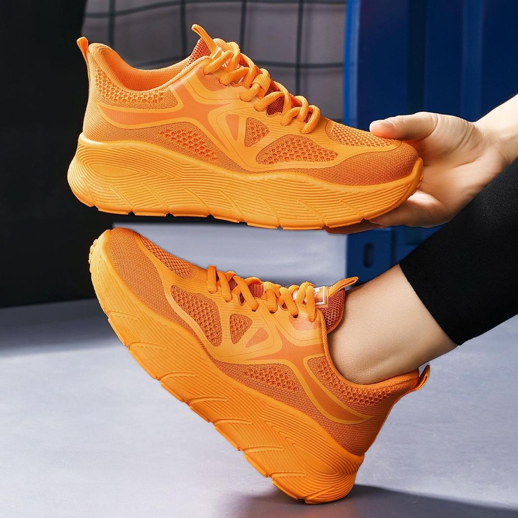 Women's Shoes, Versatile Sports Shoes, Fly Woven Mesh Shoes, Lightweight Casual Shoes with Shallow Mouth, Comfortable Women's Shoes