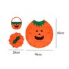 Halloween Pumpkin Costume Accessories Breathable with Toy Basket Cosplay Party