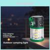 Solar Camping Light With Power Bank Waterproof Led Lantern For Outdoor Emergency Use