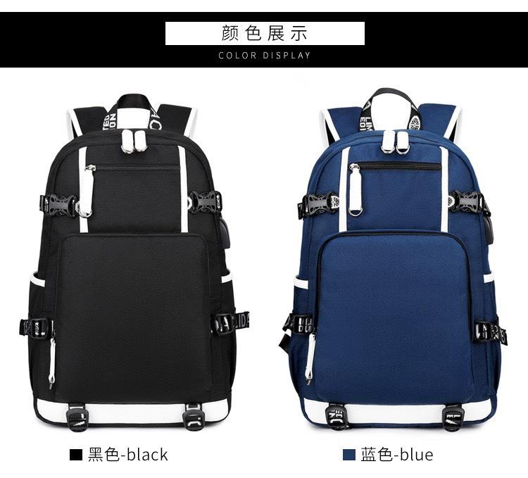 Venom Trend Campus Vielseitiger Rucksack Große Kapazität Leichtgewicht Student Schulrucksack