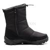 Schneestiefel Herren Wanderschuhe Wasserdichte Winterstiefel mit Fell Winterschuhe Rutschfest Outdoor Herrenstiefel Plateau Dick Plüsch Warm