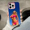 Hannah Palmer Pink Translucent Mobile Phone Case for iPhone 17 16 15 14 13 12 11 X XR XS 8 7 Air Pro Max Plus Colorful Cover