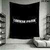 Linkin Park Wall Tapestry Aesthetic Wall Hanging Printed Fabric Blanket Decorative Tapestries for Bedroom Living Room Home Decor