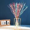 Decorative Christmas ten-pronged gold dust ball party decorative cuttings simulated gold dust sequined berries