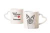 Siamese - Cat Mug, Adorable Heart-shaped Handle Mug, Universal Gift from Brand