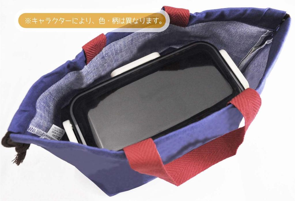 Skater Lunch Drawstring Tomica Made in Children's Bag, 23, Japan, KB7-A