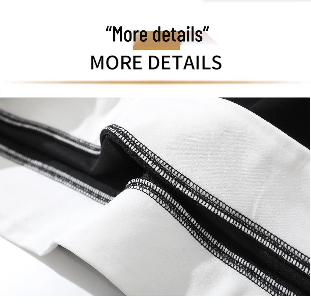 Men's Trendy Black Fake Two-Piece Lapel Hoodie Polo Shirt for Spring/Autumn