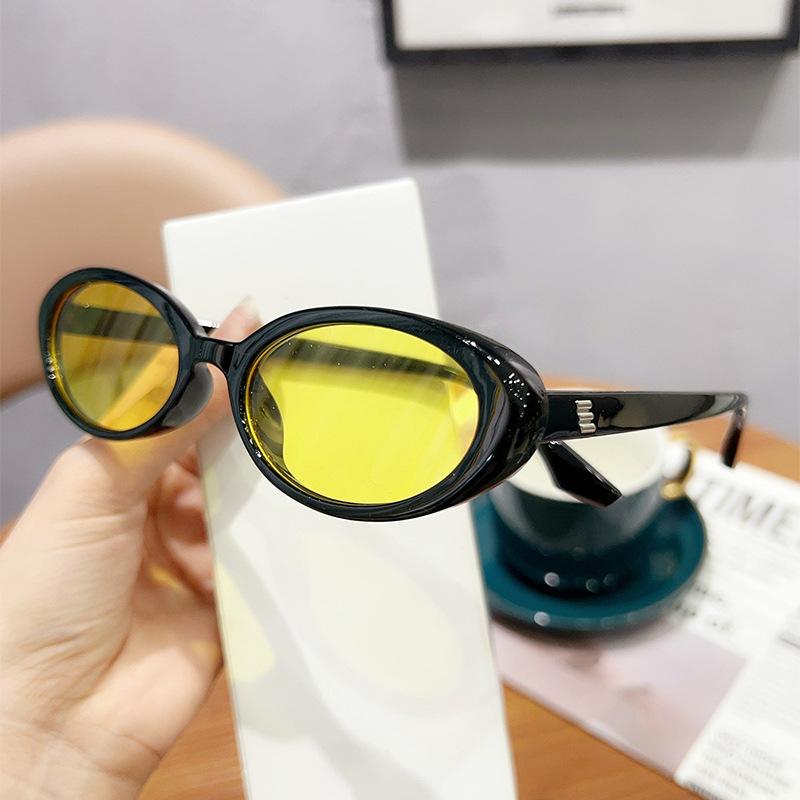 JYL Sunglasses Small Face Ladies Uv Protection High End Style Use 2507 A-16036