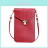 Stylish And Versatile Pu Phone Bag For Women Touchscreen Hook Mini Fashionable Student Multipurpose Wallet Arrival)