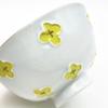 Imari Ware Rice Bowl Rice Bowl Flower Yellow 13cm Hana Yellow Floret Tokushichigama Made In Japan 480062