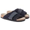 Birkenstock Kyoto Nubuck Suede Leather Narrow Fit Sandals 'Midnight Blue' 1020689