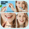 5-in-1 Portable Toothbrush with Tongue Cleaner & Double Toothpick (30-Pack)