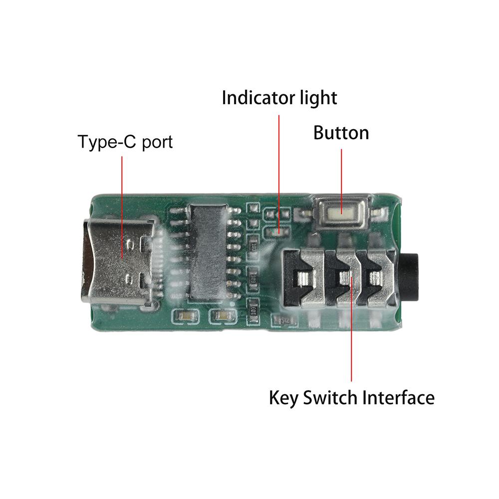 Morse Code Training Adapter USB Key Trainer for VBand/CW Key Mobile Computer for CW Key Trainer Connector Electronic Kit