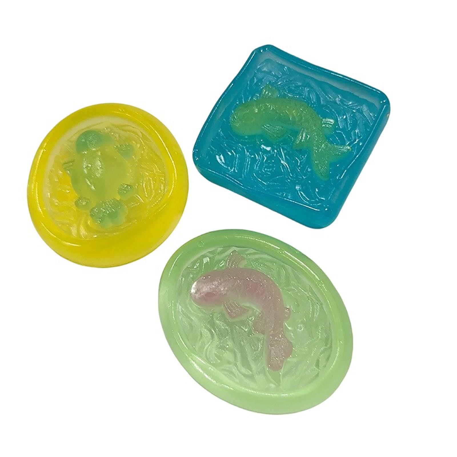 

10 шт. Имитация маленького аквариума, щипок, музыка, щипок, настольная декомпрессия, вентиляция, маленькие украшения (цвет Стиль Случайная Доставка) One Size