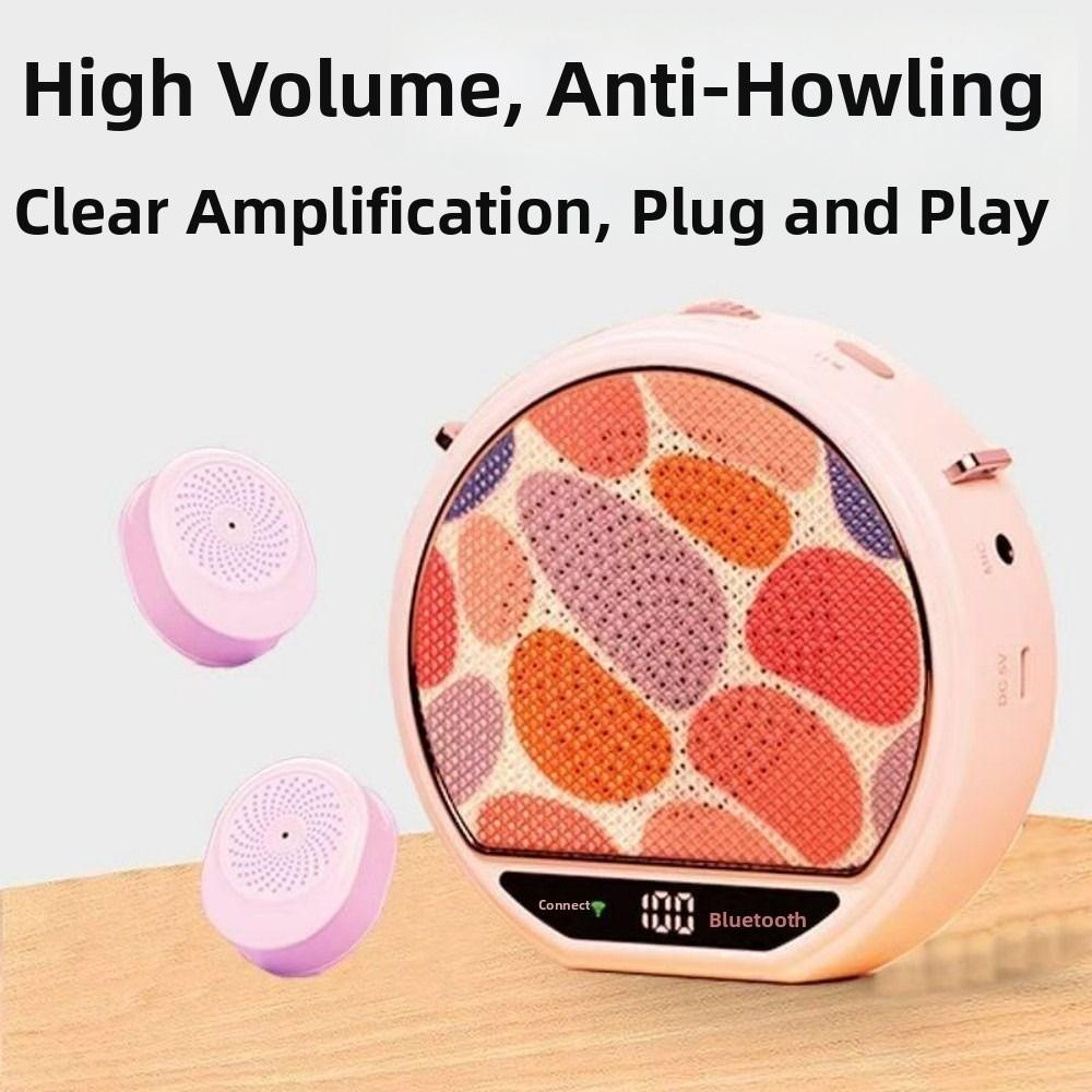 Wireless Lavalier Wearing Little Bee Megaphone Voice Amplifier Speaker For Teachers Classroom
